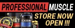 Professional Muscle Store banner